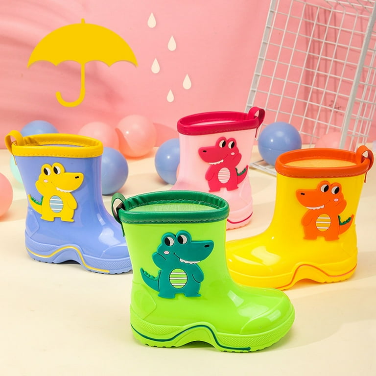 Rainboots kids sale walmart