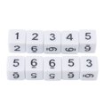 thumbnail image 1 of Dices, Plastic 20PCS  Game Props Six Sided  for Bars, 1 of 8