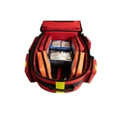 Primacare KP-4183 Trauma Emergency Medical Supplies Tactical Trauma Back Pack Bag for Holding O2 Tank, 17x6x19 Inches