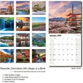 thumbnail image 5 of Wall Calendar 2026 Planner Calendar - Japan Hangable Monthly Wall Calendar with Large Blocks for Organizing & Planning, Academic Schedule, Home, Office & family, Thick & Sturdy Paper (12"x24" Open), 5 of 6
