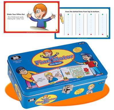 Super Duper Publications Fine Motor Hand Exercises /& Prewriting Skills Fun Deck Flash Cards Educational Learning Resource for Children
