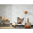 thumbnail image 2 of DecoWorld, Rouleau de Papier Peint Gris Naturel, Blanc, Décoration Murale Moderne, 2 of 3