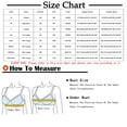 thumbnail image 2 of Fewfanhot Daily Bra for Seniors, Front Snap Closure Bras, Front Snaps Daisy Bras for Older Women, 2 of 3