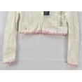 thumbnail image 3 of Polo Ralph Lauren TROPHY CREAM Big Girls Cropped Cotton Cardigan, US 3/3T, 3 of 4