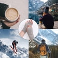 thumbnail image 4 of Guantes sin dedos calentadores de brazo de invierno calentadores de muñeca tejer guantes de invierno de medio dedo para mujer guantes de invierno calentador de punto corto guantes sin dedos, 4 of 5