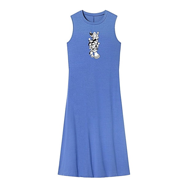 Vestido largo de verano para mujer, disfraz de primavera, vestido de corte a para desplazamientos y viajes , s S