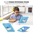 thumbnail image 4 of Funda ProCase para iPad Air 11" resistente a golpes, azul, 4 of 9