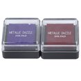 thumbnail image 3 of Pad 12Pcs Craft Ink Pad  Single Metallic 10 Colors Kids DIY Graffiti Finger Printing Pad, 3 of 7