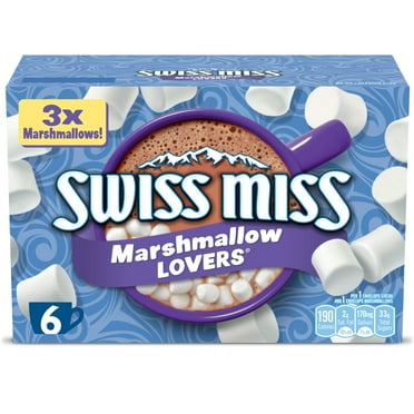 Swiss Miss Marshmallow Lovers Hot Cocoa Mix, 6 Count Hot Cocoa Mix Packets
