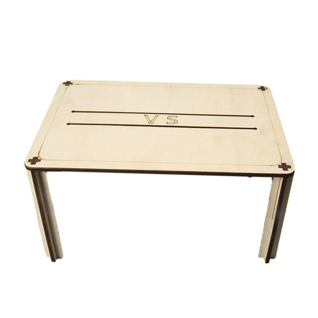 Juego de marionetas de esgrima de madera Juego del hombre de bambú Tabla M