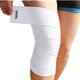 thumbnail image 1 of Rodillera elástica soporte envoltura vendaje de compresión cinturón deportivo,White, 1 of 2