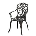 thumbnail image 6 of Withniture 3-Piece Bistro Table and Chairs Set of 2 Outdoor Furniture Patio Bistro Set, Bronze, 6 of 9
