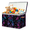 Color 2, variant on Jiaoprinted Red Chili Pepper Toy Storage Box Chest with Lid & Divider, Chili Foldable Toy Organizer Bin with Sturdy Handles for Nursery Living Room, 85L, 25"x13"x16"