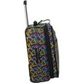 thumbnail image 4 of Adrienne Vittadini Leopard Print 3-Piece Spinner Luggage Set in Brown, 4 of 6