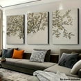 thumbnail image 4 of 3pcs, 2D Frameless Canvas Art, Vintage Apple Tree Branch Trio Print Set, Rustic Home Decor, Split Wall Art, Farmhouse Decoration, Printable Plant Wall Art, Artistic Sketch, 2D Flat, Perfect for Room, 4 of 4
