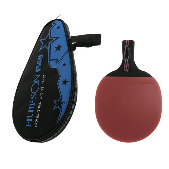 De Raqueta Paddle Soft Sponge Rubber -Pong Bat Con Bolsa De Transporte Penhold O Grip Opciones corto shamjiam Raqueta de tenis de mesa