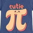 thumbnail image 3 of Instant Message - Cutie Pi - Toddler & Youth Girls Short Sleeve Graphic T-Shirt, 3 of 6