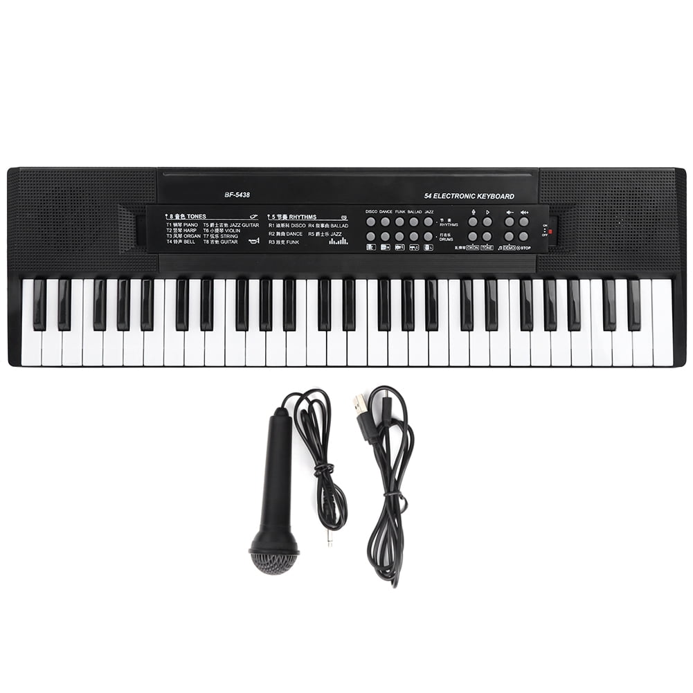 54-Key Electronic Organ, With Microphone And Function Elegant Electronic Keyboard, For Chidren Adult - Walmart.com