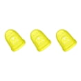 thumbnail image 4 of Seitruly Silicona Guitarra Fingertip Finger Guards Antideslizante Ukulele Fingerstall Transparente Protección Selecciones Instrumentos musicales Amarillo Type1 NO1, 4 of 6