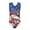 American Flag Butterfly, variant on SEANATIVE Size 7-8 One Piece Kids Swimwear Girls Doughnut Desserts Toddler Girl Bathing Suit Skin-Friendly Beach Sleeveless Swimsuit for Girls