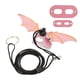 thumbnail image 5 of Correa de lagarto ajustable, arnés de dragón barbudo, suave para reptiles, animales pequeños, mascotas, color rosa, 5 of 12