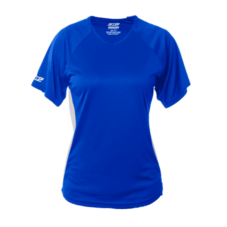 UPC: 0845099074279 | WOMENS NuFIT JERSEY  Royal Blue  Youth Small (2355-02-YS)