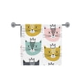 thumbnail image 3 of MKHERT Cute Cats Faces Bath Towel Hand Towel Shower Towel Washcloth 30x56 inch, 3 of 3