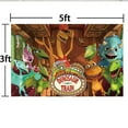 thumbnail image 6 of Dinosaur Train Backdrop Banner Party Supplies Poster Birthday Decorations Background for Photography Taspestry, 6 of 6