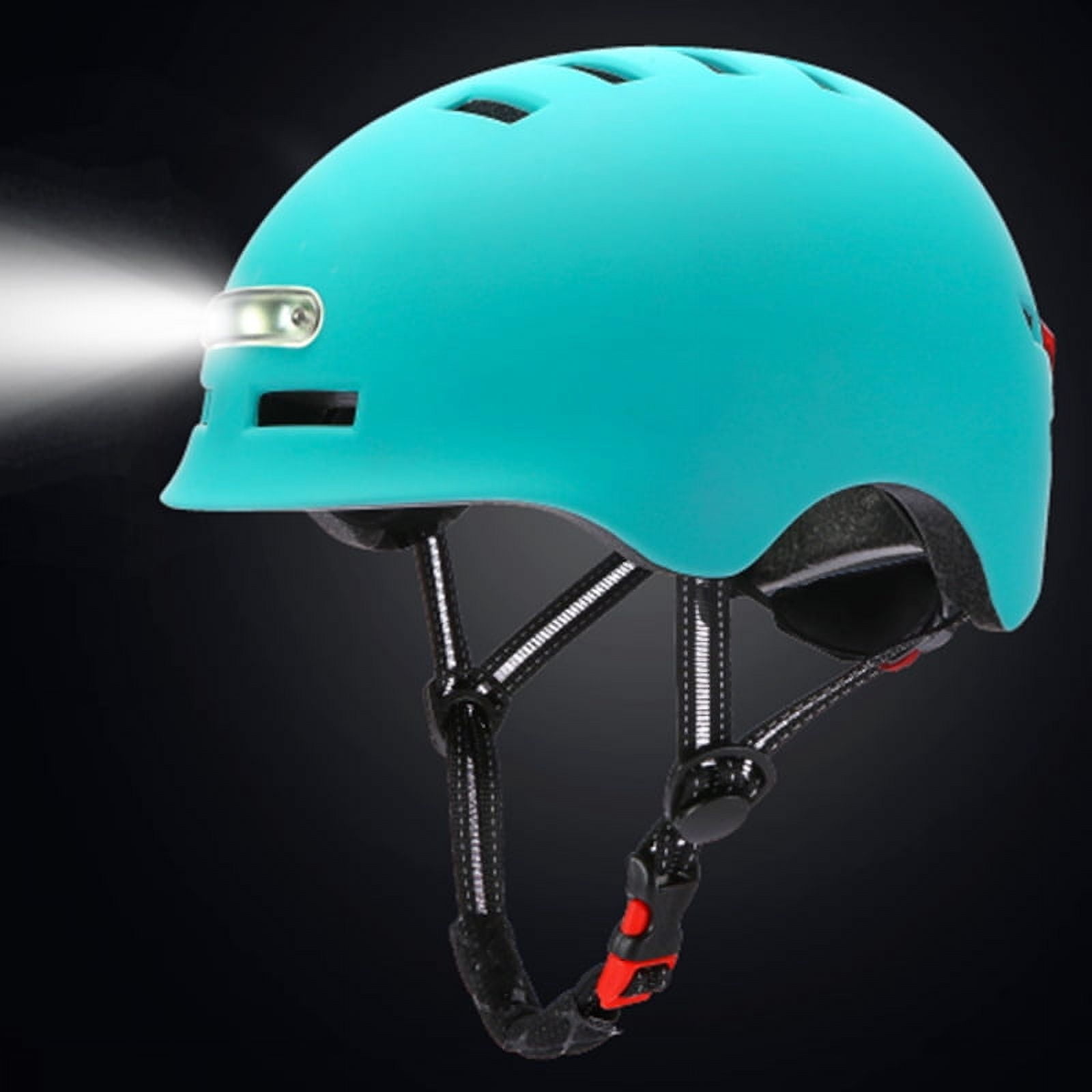 Smart Skateboard Bicycle Helmet with Light Riding Road Car Driving Mountain Bike Cave Exploration Sports