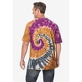 thumbnail image 2 of KingSize Men's Big & Tall Lightweight Tie-Dye Crewneck Tee, 2 of 4
