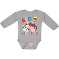 thumbnail image 3 of Inktastic Farmer Tractor EIEIO Big Bro Boys Long Sleeve Baby Bodysuit, 3 of 5