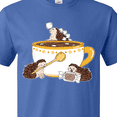thumbnail image 4 of Inktastic Cute Hot Chocolate Hedgehogs T-Shirt, 4 of 5