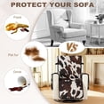thumbnail image 5 of Yuyamidu Cow Print Recliner Chair Cover Sofa Slipcover Breathable Stretch Reclining Cover with Pockets Washable Recliner Chair Protector for Living Room Gift for Friends, 5 of 7