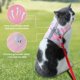 thumbnail image 3 of Correa para mascotas, arnés de pecho cómodo tipo chaleco anti-patadas para gatos, chaleco ajustable de malla suave reflectante para mascotas (Rosa S), 3 of 5
