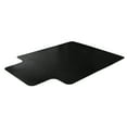 thumbnail image 3 of Advantagemat® Black Vinyl Lipped Chair Mat for Carpets - 45" x 53", 3 of 11