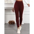 thumbnail image 5 of Posijego Winter Leggings for Women Stretch High Waist Full Length Yoga Gym Tight Thick Active Leggings, 5 of 9