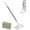 (6 cloth), variant on Wizlet Disposable Dust Mop with Reusable Cloths, 39in Long Handle Wet and Dry Mopping Sweeper Stick with Locking Head & Sweeping Cloths for Multi Surface Floor Cleaning (20 cloth)