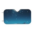 thumbnail image 6 of Honeii Night Sky Moon Dolphin Print Car Sunshade for Windshield,Car Cover Sunshade Protector,Foldable Front Window Sun Visor,Fits Cars, SUVs, Trucks, 6 of 6