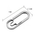 thumbnail image 4 of tooloflife Carabiner Clip Key Ring keychain Key Belt Multipurpose, 4 of 6