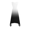 thumbnail image 4 of Staron Liquidation Robes d'Été pour Femmes 2025 Tendance Sans Manches Ample Fluide Ligne A Col Rond Robes Évasées Midi Couverture Été Printemps Vacances Plage Robe T-Shirt Blanc TTG, 4 of 7