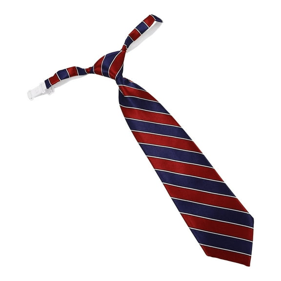 FELTECHELECTR 1Set Toddler Ties For Festive Events Assorted Color Polyester Adjustable Classic Tie Shape For Students