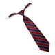 thumbnail image 1 of Corbata de uniforme escolar para niños y niñas, corbata ajustable preatada de 32cm con correa para el cuello, accesorio de disfraz para estudiantes, suministro de corbata a rayas, 1 of 4