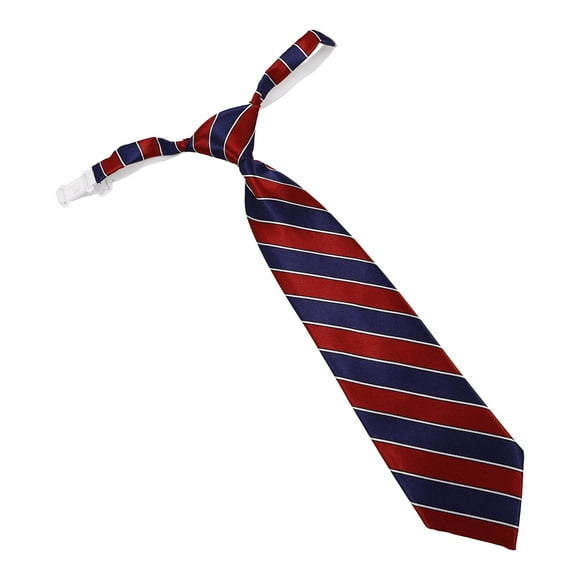 Corbata ajustable para estudiantes para niñas y niños, accesorio de uniforme a rayas coloridas de 32cm para disfraces escolares y eventos festivos