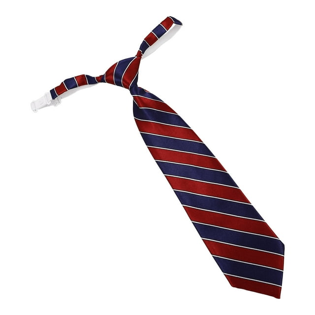 Shisuyan Adjustable Student Necktie For Girls and Boys Colorful Striped 32cm Uniform Accessory For School Costumes And Festive Events