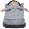 thumbnail image 5 of HEYDUDE Cozy Plaid Smoke Grey/Multi for Men Size 8, 5 of 7