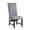 Black+Gray, variant on Gray and Black Side Chairs (Set of 2) | Versatile for Various Decors | Corduroy and Synthetic Wood Construction | Solves the Problem of Incompatible Furniture