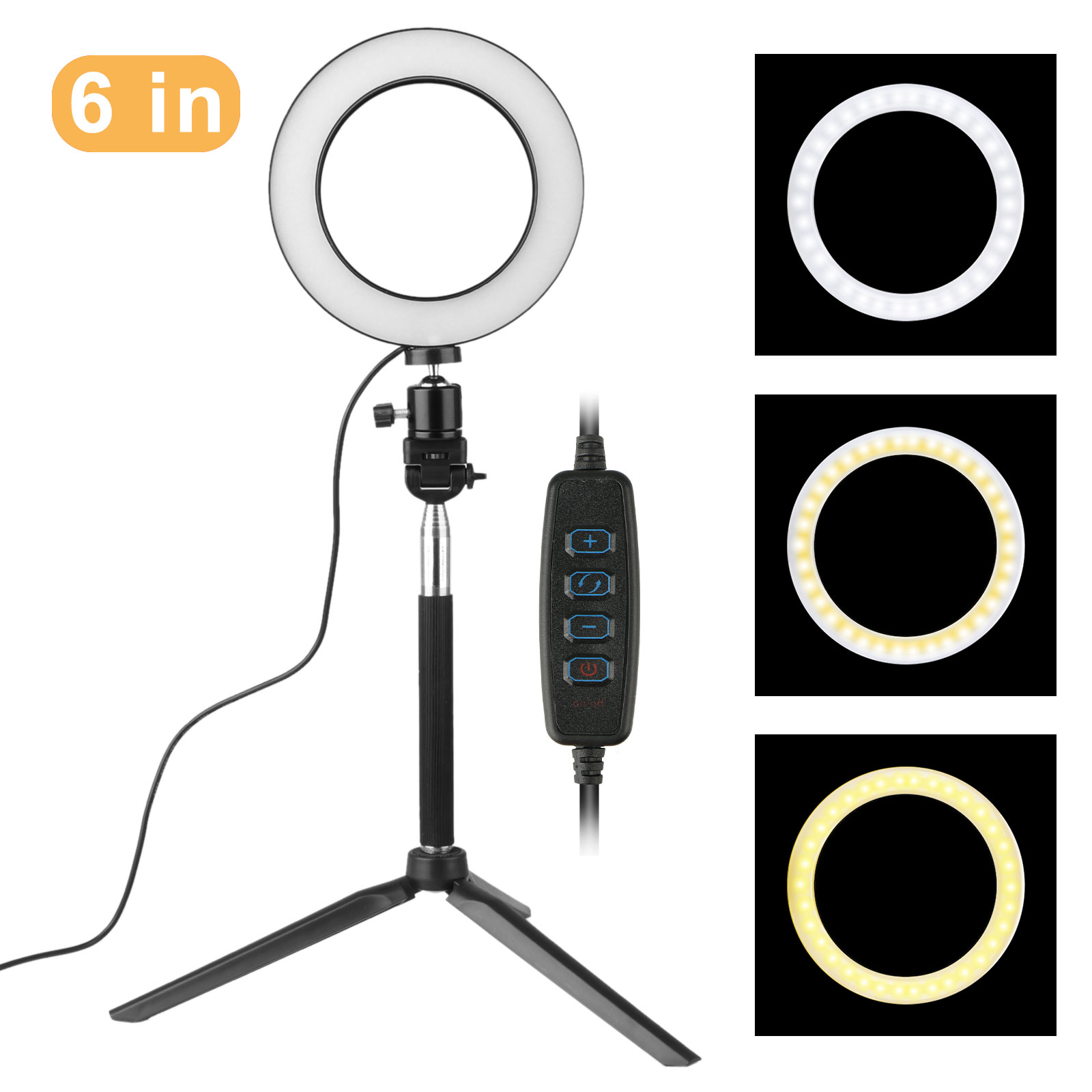 desk ring light