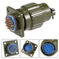 thumbnail image 2 of Aviation Connector, 28mm 24P YP28-24 Waterproof Male Wire Panel Power, 2 of 5
