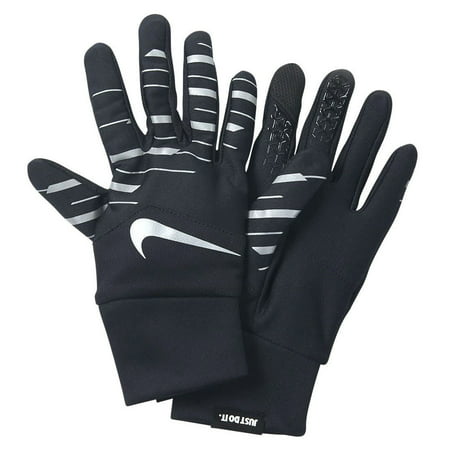 Nike - Nike Men's Dri-FIT Tempo 360 Flash Running Gloves Small Black ...
