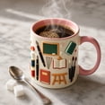 thumbnail image 6 of Coffee Mug Porcelain Coffee Mug Ceramic Coffee Mug Coffee Cup Gift, 6 of 7